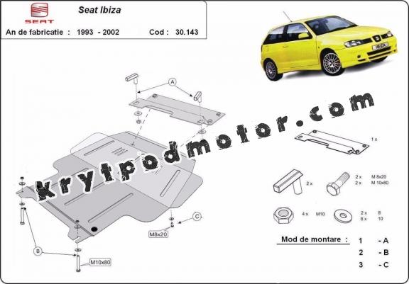 Kryt pod motor Seat Ibiza