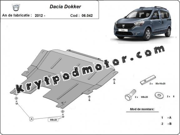 Kryt pod motor Dacia Dokker