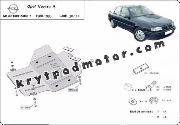 Kryt pod motor Opel Vectra A