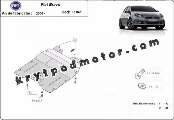 Kryt pod motor Fiat Bravo