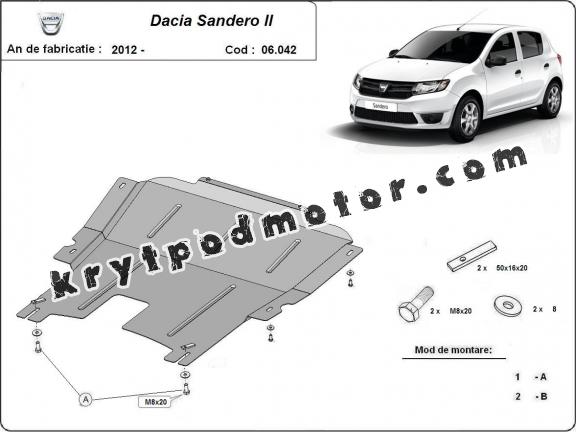 Kryt pod motor Dacia Sandero 2