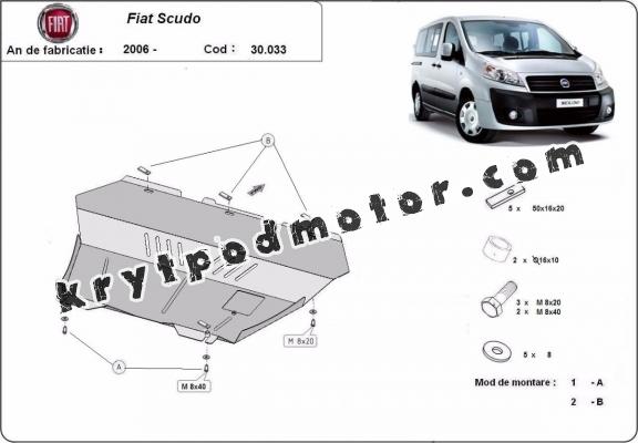 Kryt pod motor Fiat Scudo