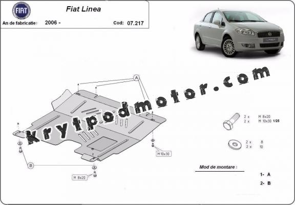 Kryt pod motor Fiat Linea