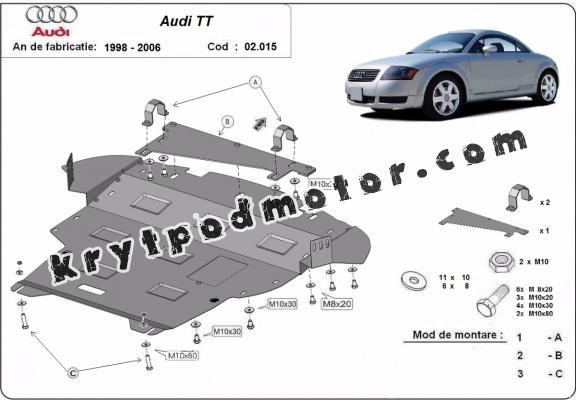 Kryt pod motor Audi TT