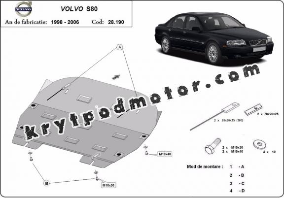 Kryt pod motor Volvo  Volvo S80