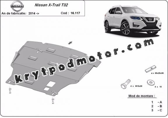 Kryt pod motor Nissan X-Trail T32