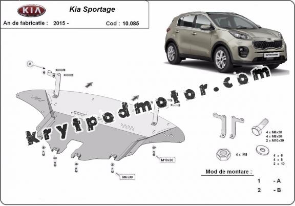 Kryt pod motor Kia Sportage