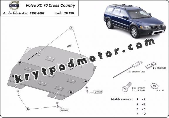 Kryt pod motor Volvo XC70 Cross Country