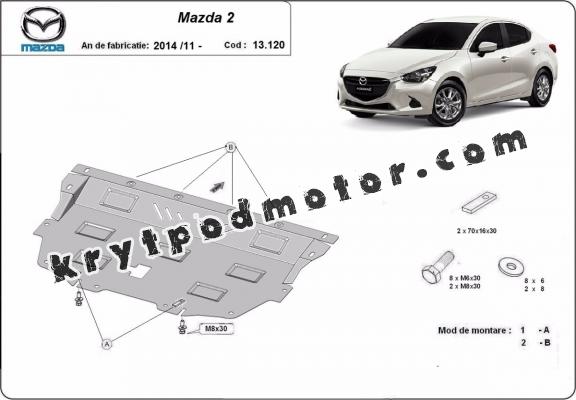 Kryt pod motor Mazda 2