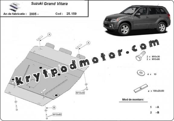 Kryt pod motor Suzuki Grand Vitara 2