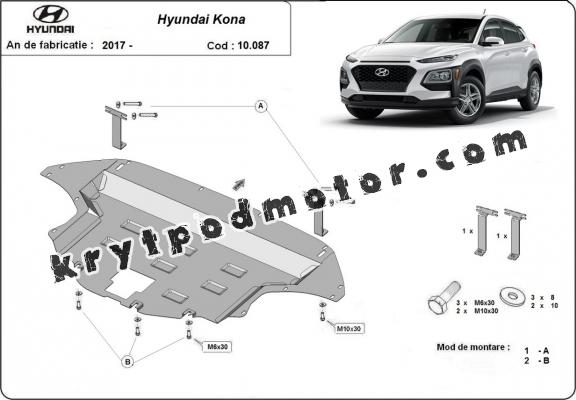 Kryt pod motor Hyundai Kona