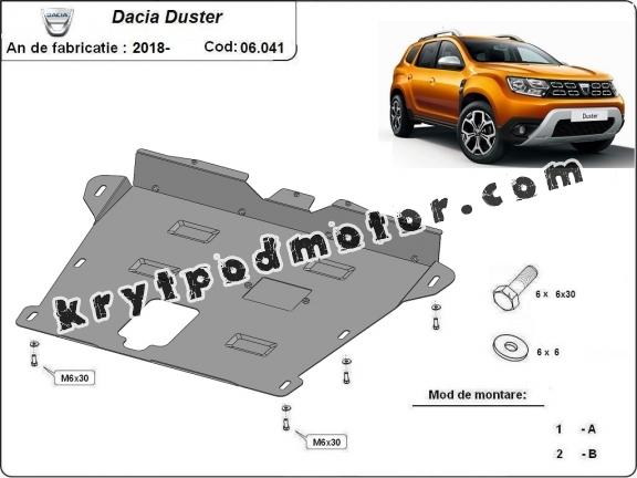 Kryt pod motor Dacia Duster