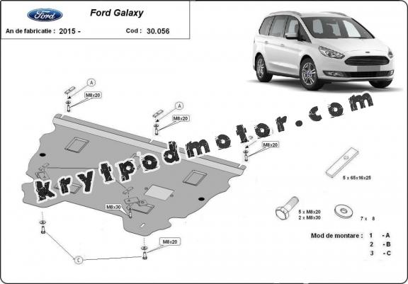 Kryt pod motor Ford Galaxy 3