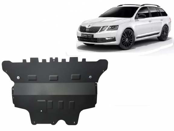 Kryt pod motor Skoda Octavia 3 -  ruční převodovka