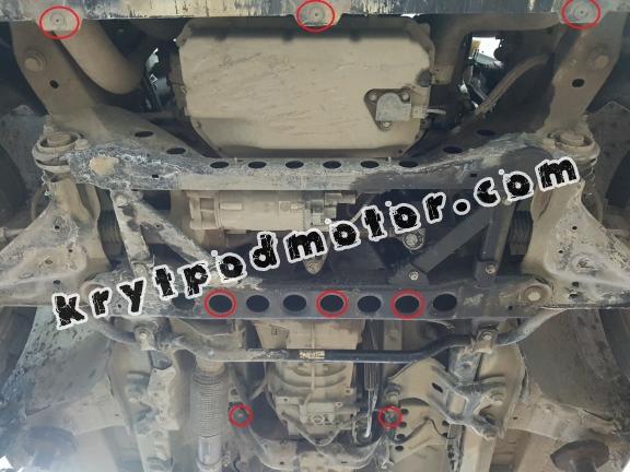 Kryt pod motor Mercedes Viano W447 2.2 D, 4x2 