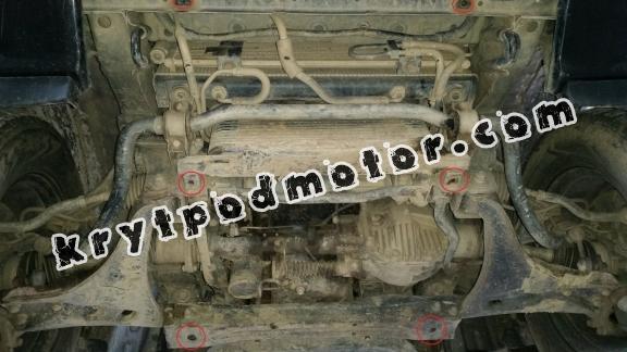 Kryt pod motor Mitsubishi Pajero 4 (V80, V90)