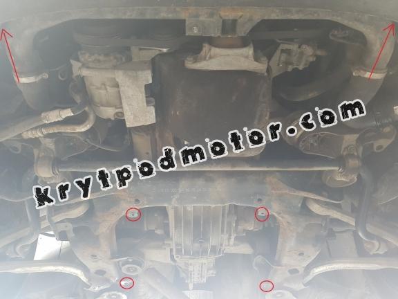 Kryt pod motor VW Passat B5.5