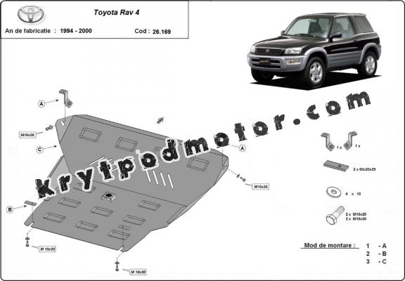 Kryt pod motor Toyota RAV 4