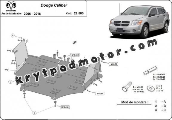 Kryt pod motor Dodge Caliber