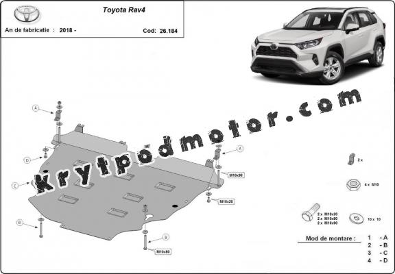 Kryt pod motor Toyota Rav4