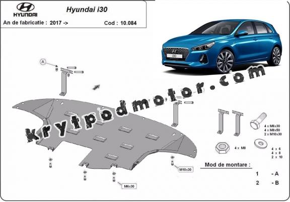 Kryt pod motor Hyundai I30