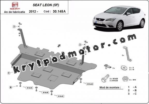 Kryt pod motor Seat Leon - Automatická převodovka