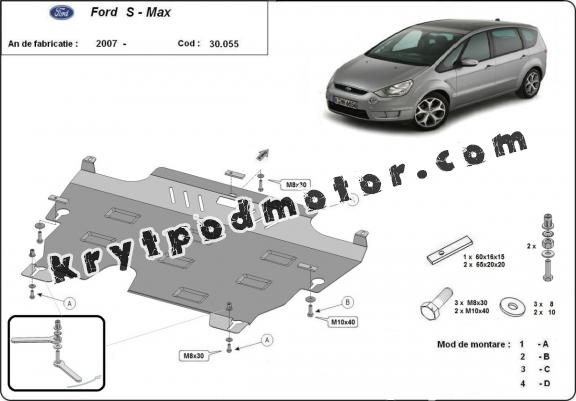 Kryt pod motor Ford S - Max