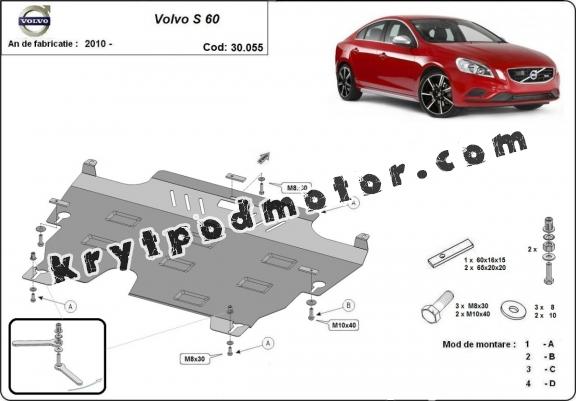 Kryt pod motor Volvo S60