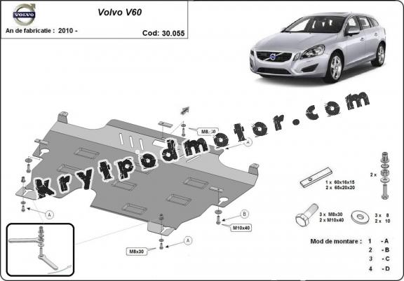 Kryt pod motor Volvo  Volvo  V60