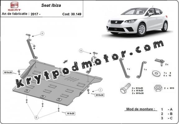 Kryt pod motor Seat Ibiza