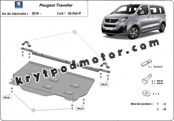 Kryt pod motor Peugeot Traveller MPV