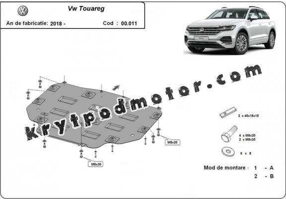 Kryt pod převodovka VW Touareg