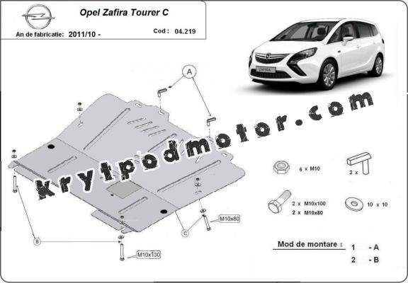 Kryt pod motor Opel Zafira C