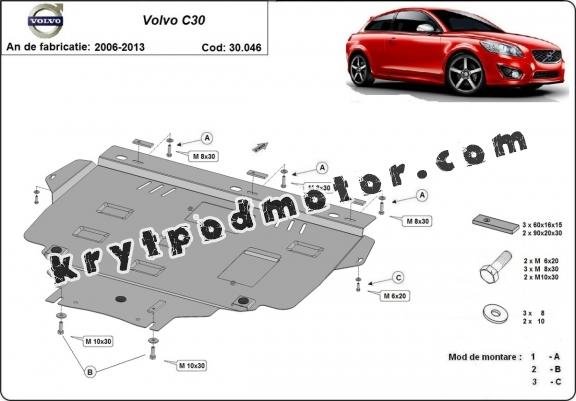 Kryt pod motor Volvo C30