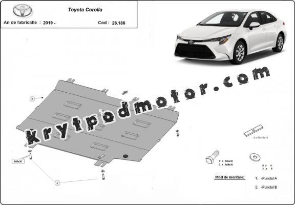 Kryt pod motor Toyota Corolla