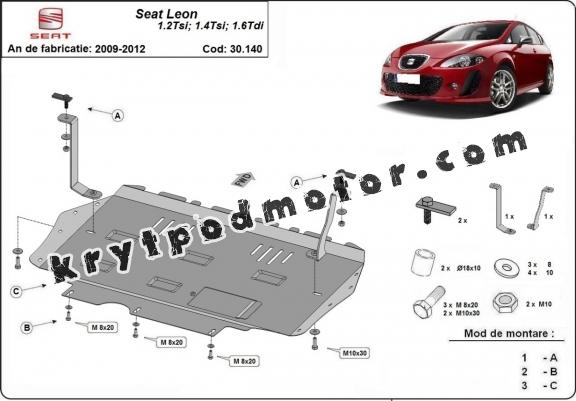 Kryt pod motor Seat Leon