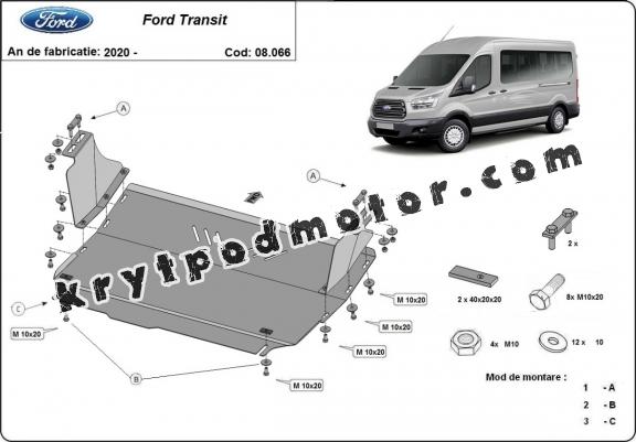 Kryt pod motor Ford Transit - FWD