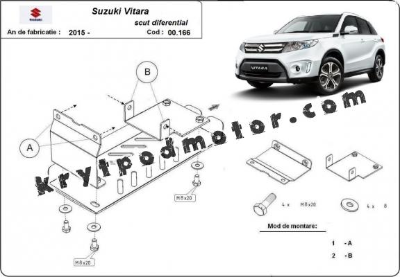 Kryt pod diferenciál Suzuki Vitara