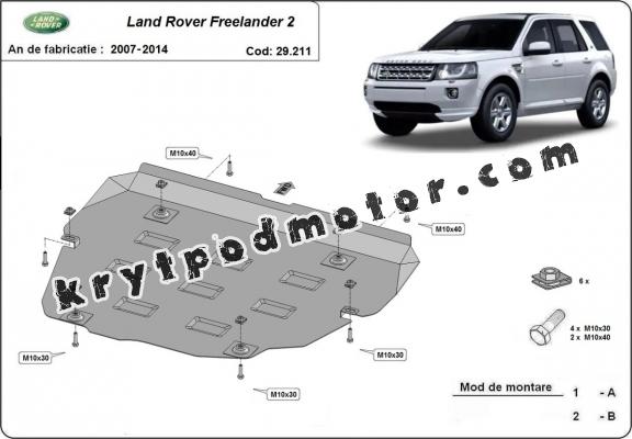 Kryt pod motor Land Rover Freelander 2