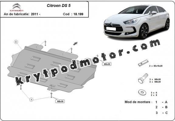 Kryt pod motor Citroen DS5