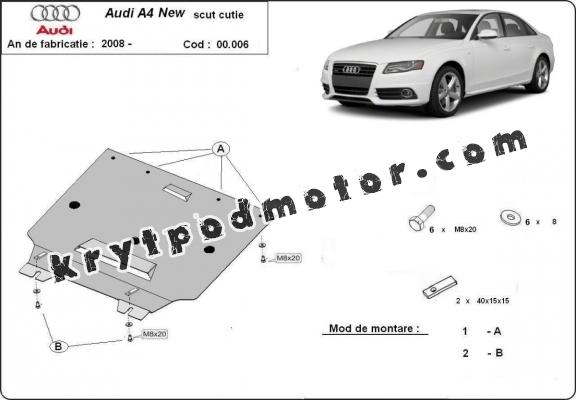 Kryt pod převodovka Audi A4 4 B8 All Road