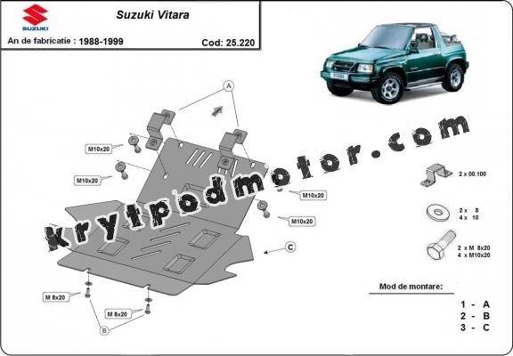 Kryt pod motor Suzuki Vitara