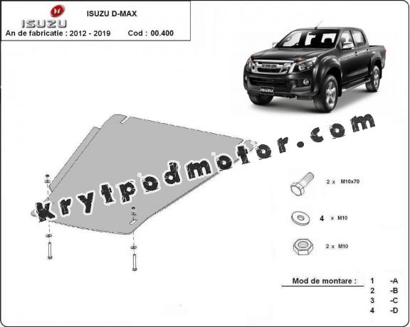 Kryt pod převodovka Isuzu D-Max