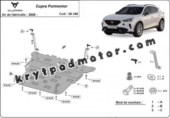 Kryt pod motor Cupra Formentor