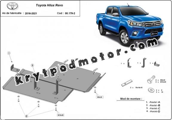 Kryt pod diferenciál Toyota Hilux Revo