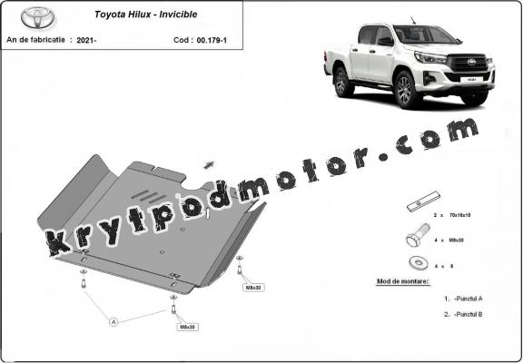 Kryt pod převodovka Toyota Hilux Invincible