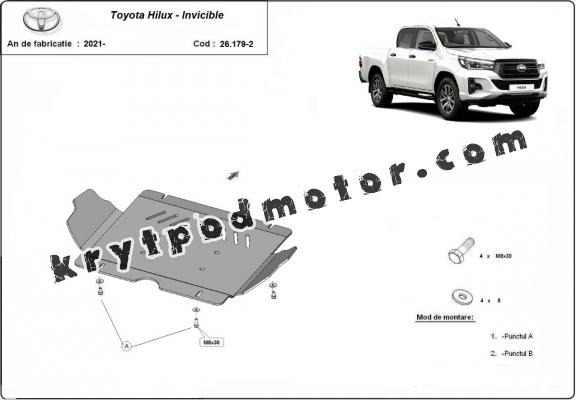 Kryt pod motor Toyota Hilux Invincible