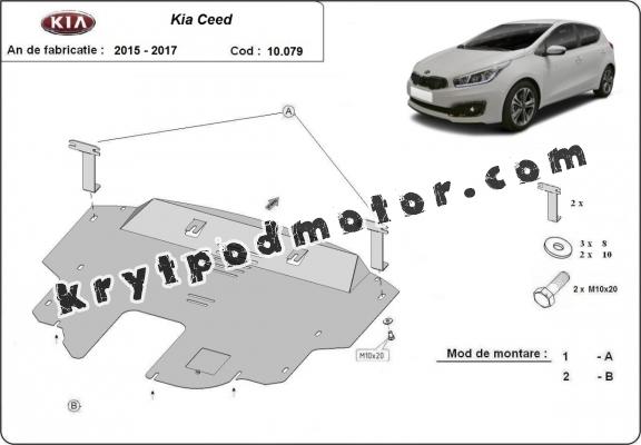 Kryt pod motor Kia Ceed 