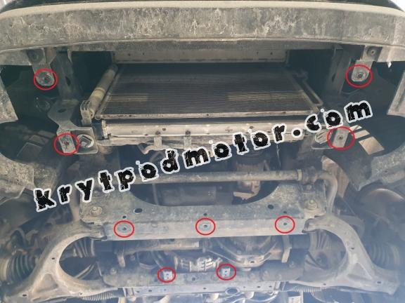 Kryt pod motor SsangYong Rexton