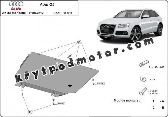 Kryt pod převodovka Audi Q5